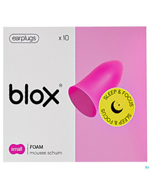 Blox sleep mousse small rose bouch. oreilles 5