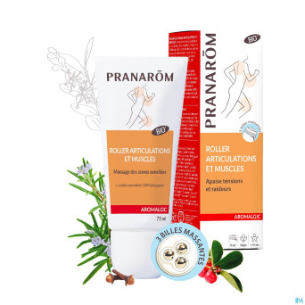Pranarom aromalgic roll.arti.&muscles bio eco 75ml