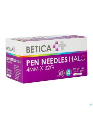 Betica aiguille stylo inj halo 4mmx32g    100