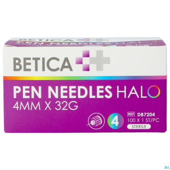 Betica aiguille stylo inj halo 4mmx32g    100