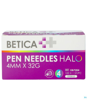 Betica aiguille stylo inj halo 4mmx32g    100