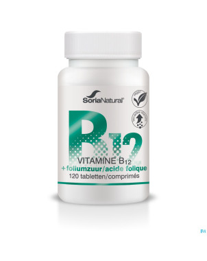 Soria vitamine b12+acide folique 250mg    comp 120