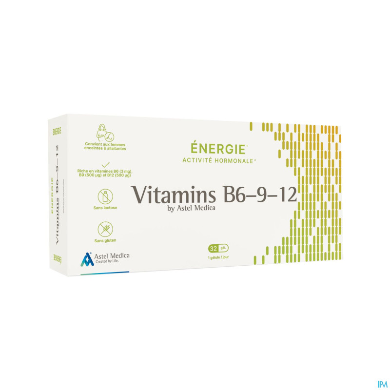 Vitamins b6-9-12 caps 32