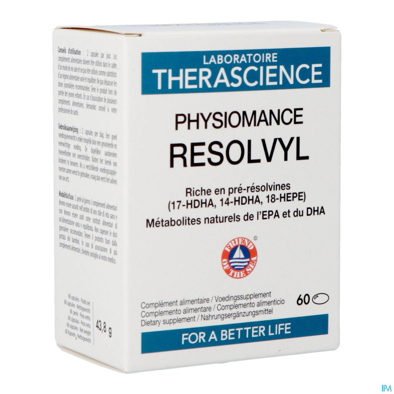 Resolvyl physiomance caps 60 phy436b