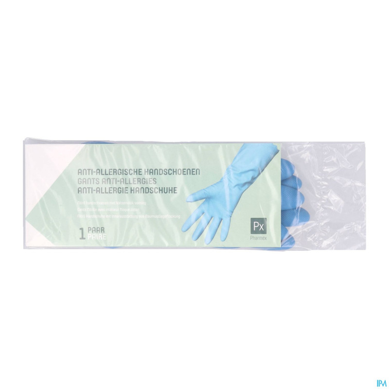 Pharmex gant a/allergie nitrile   m