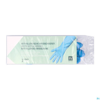Pharmex gant a/allergie nitrile   m