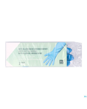Pharmex gant a/allergie nitrile   m
