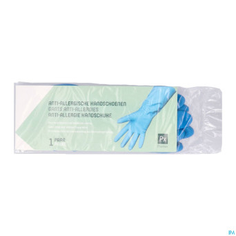 Pharmex gant a/allergie nitrile   l