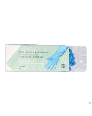 Pharmex gant a/allergie nitrile   l