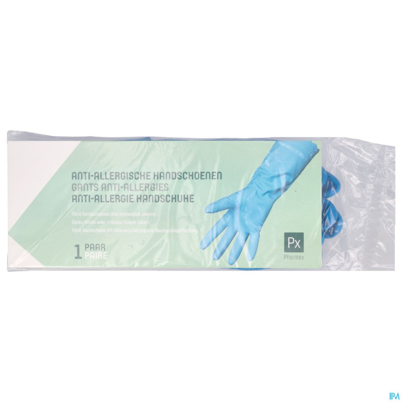 Pharmex gant a/allergie nitrile  xl