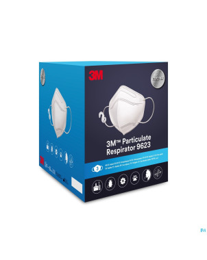 Nexcare 3m masque a/particules 9623 ffp2 noir    3