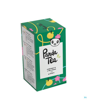 Panda tea coffret thes vert japonais    sach 20