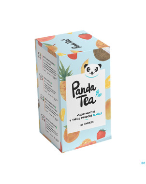 Panda tea coffret iced teas sach 20