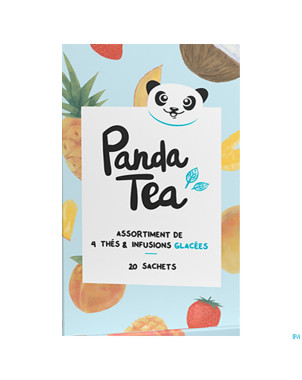 Panda tea coffret iced teas sach 20