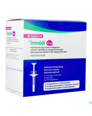 Imraldi 40mg/0,4ml sol inj 100mg/ml ser. preremp.6