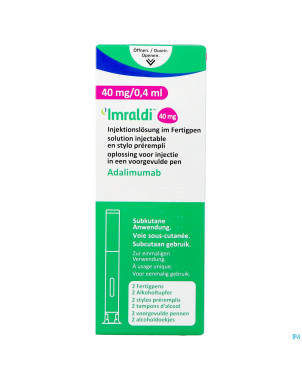 Imraldi 40mg/0,4ml sol inj 100mg/ml stylo prer. 2
