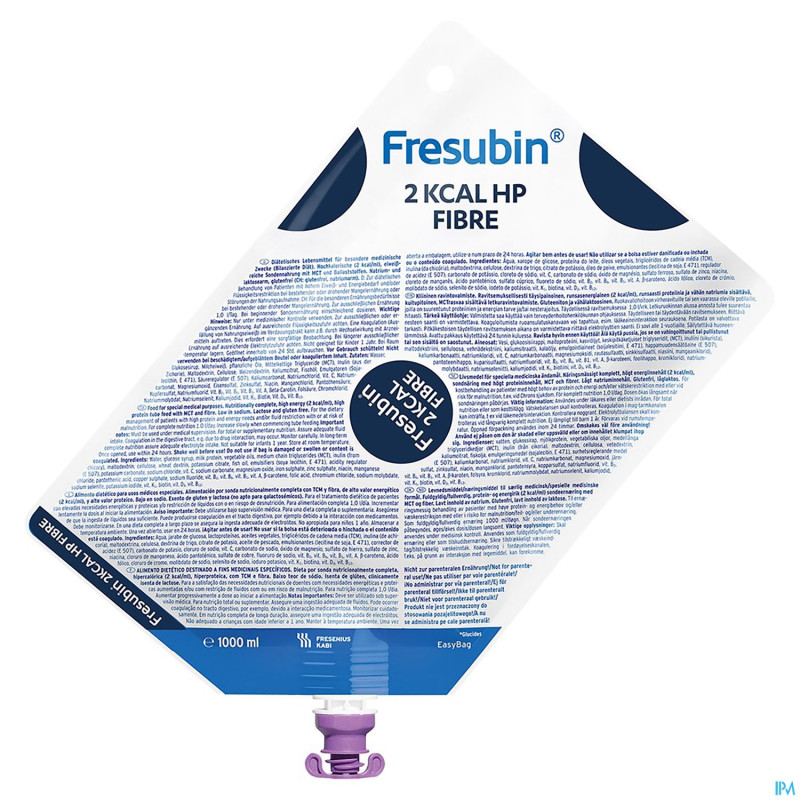 Fresubin 2 kcal hp fibre nutri sonde 1000ml