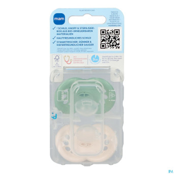 Mam sucette original pure silicone 16m+ unisexe