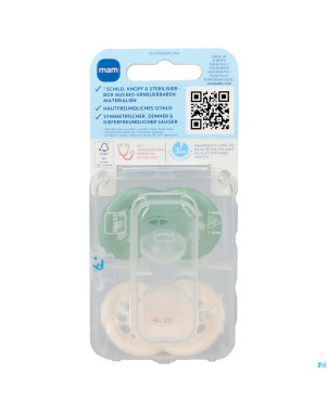 Mam sucette original pure silicone 16m+ unisexe