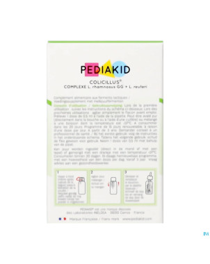 Pediakid colicillus compl. l.rhamn. gg+l.reut. 8ml