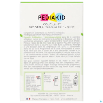 Pediakid colicillus compl. l.rhamn. gg+l.reut. 8ml