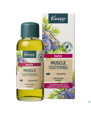 Kneipp huile bain muscle soothing genevrier  100ml