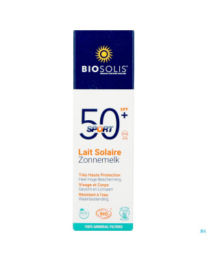 Biosolis lait solaire sport ip50+    50ml