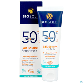 Biosolis lait solaire sport ip50+    50ml