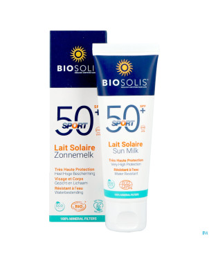 Biosolis lait solaire sport ip50+    50ml