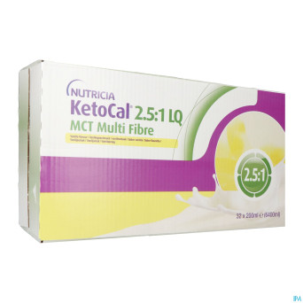 Ketocal 2:5:1 lq mct multi fibre    32x200ml