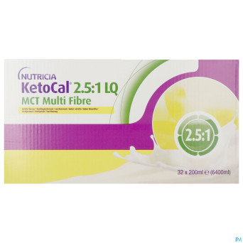 Ketocal 2:5:1 lq mct multi fibre    32x200ml