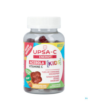 Upsa c energy acerola kids    gommes 60