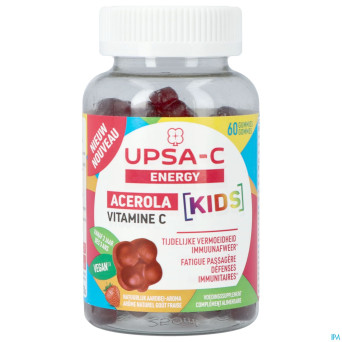 Upsa c energy acerola kids    gommes 60