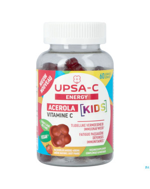Upsa c energy acerola kids    gommes 60