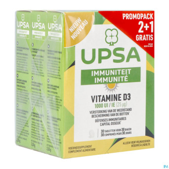 Upsa vitamine d3    comp 3x30
