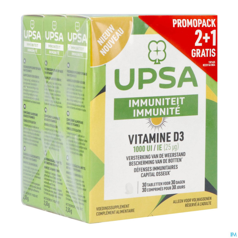 Upsa vitamine d3    comp 3x30