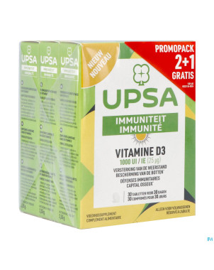 Upsa vitamine d3    comp 3x30
