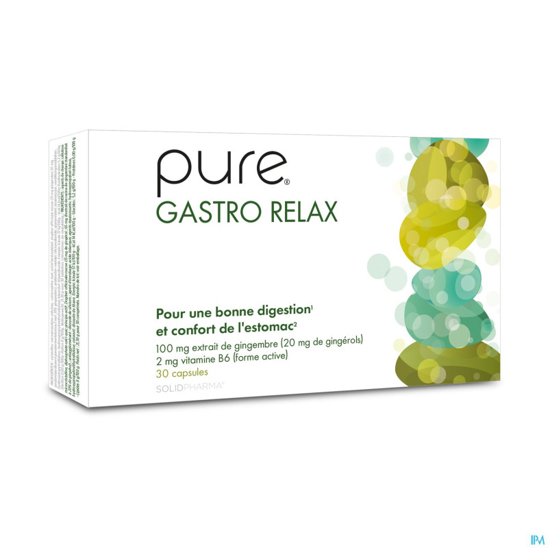 Pure gastro relax    caps 30 remplace 3518-412