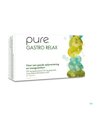 Pure gastro relax    caps 30 remplace 3518-412