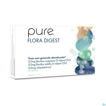 Pure flora digest    caps 10 remplace 4429-908