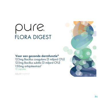 Pure flora digest    caps 10 remplace 4429-908