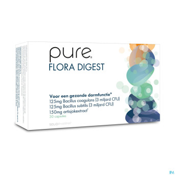 Pure flora digest    caps 30 remplace 3878-998