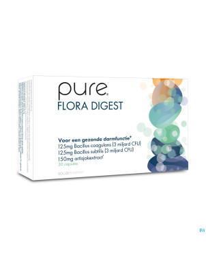 Pure flora digest    caps 30 remplace 3878-998