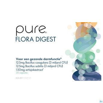 Pure flora digest    caps 30 remplace 3878-998