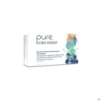 Pure flora digest    caps 30 remplace 3878-998