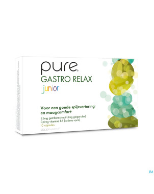 Pure gastro relax junior    caps 10