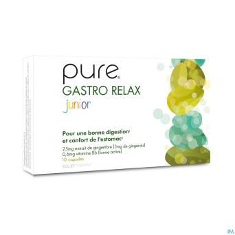 Pure gastro relax junior    caps 10