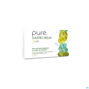 Pure gastro relax junior    caps 10