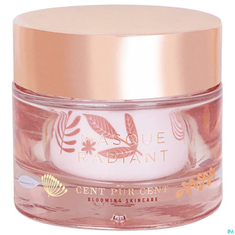 Cent pur cent pink clay masque radiant    50ml