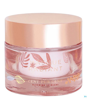 Cent pur cent pink clay masque radiant    50ml